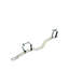 Collier double carré pour collecteur (set de 2 pièces)